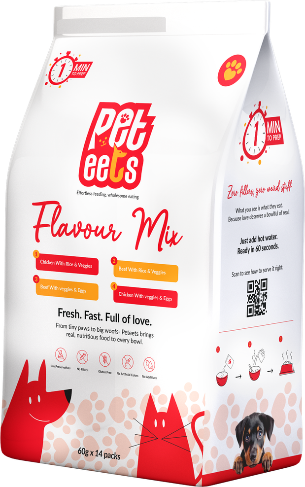 Peteets Flavour Mix pouch